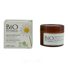 Phytorelax Bio Geschenkset Anti Aging Gesichtscreme Kamille 24h + Reinigungsmilch