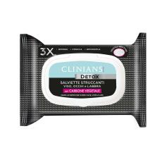 Clinians detox Make Up Remover wipes face, eyes and lips...