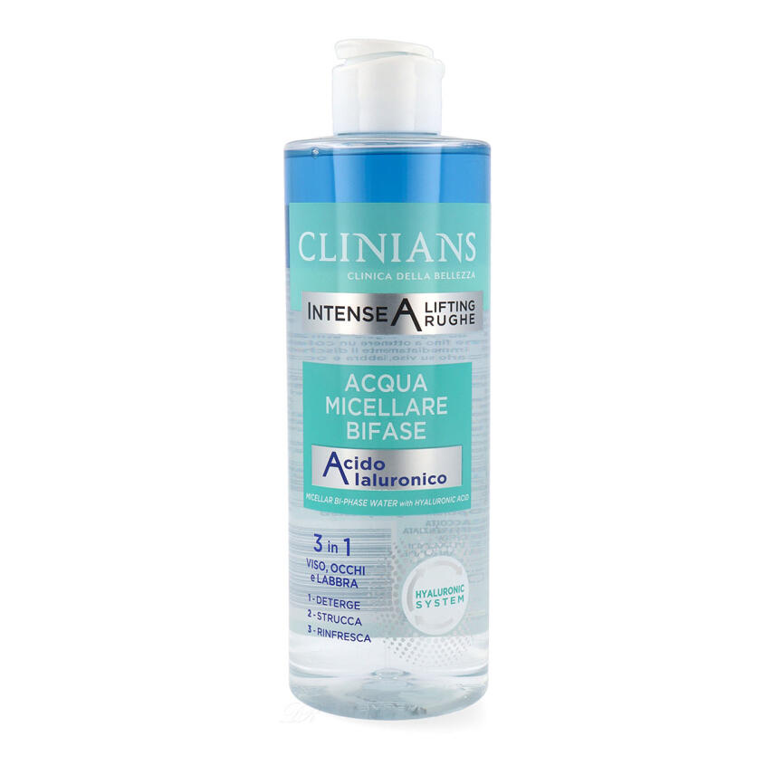 Clinians Mizellenwasser Intense A 3in1 mit Hyalurons&auml;ure 400 ml