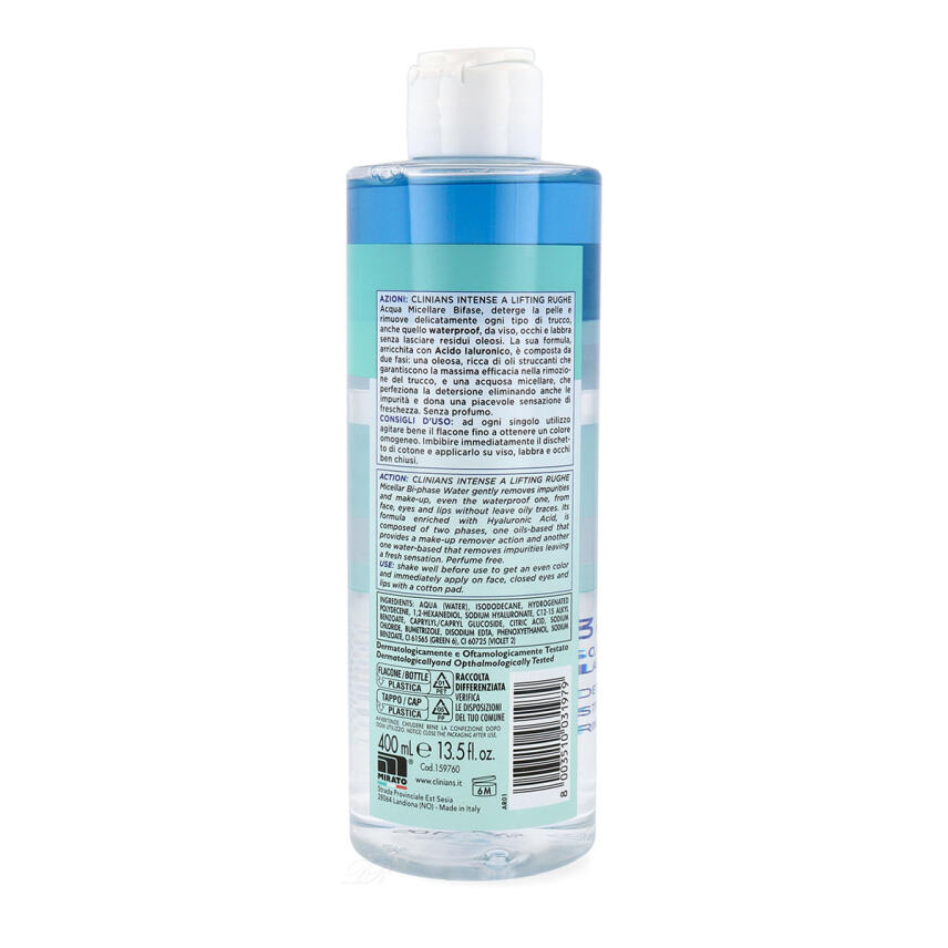 Clinians Mizellenwasser Intense A 3in1 mit Hyalurons&auml;ure 400 ml