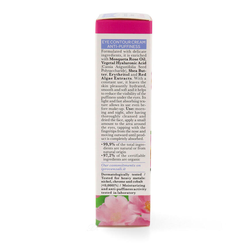 I Provenzali Bio Augenkonturcreme Rosa Mosqueta Wildrose 15 ml