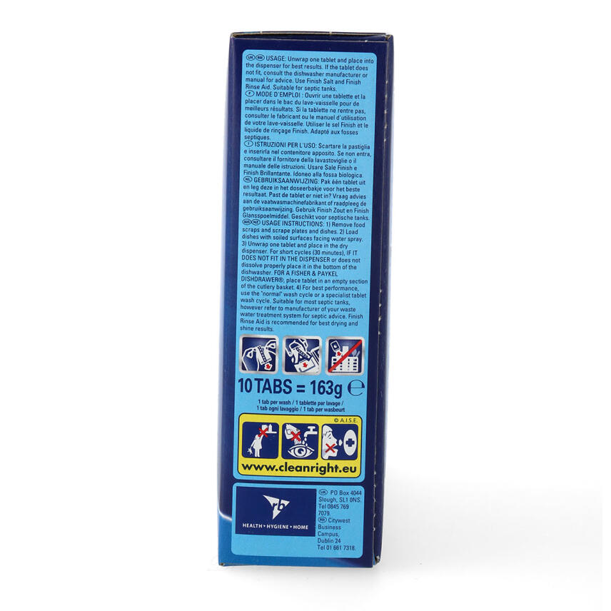 finish Powerball Sp&uuml;lmaschinentabs classicTabs 10 St&uuml;ck