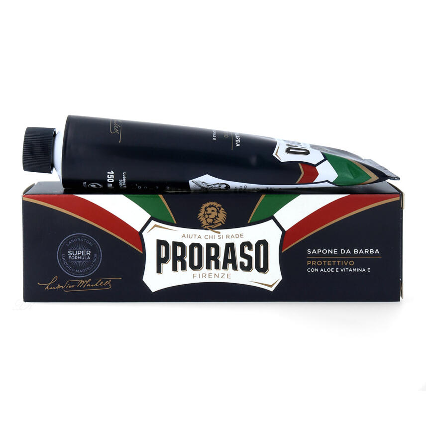 Proraso Rasierseife Tube protettivo e idratante Aloe und Vitamin E 150ml blau