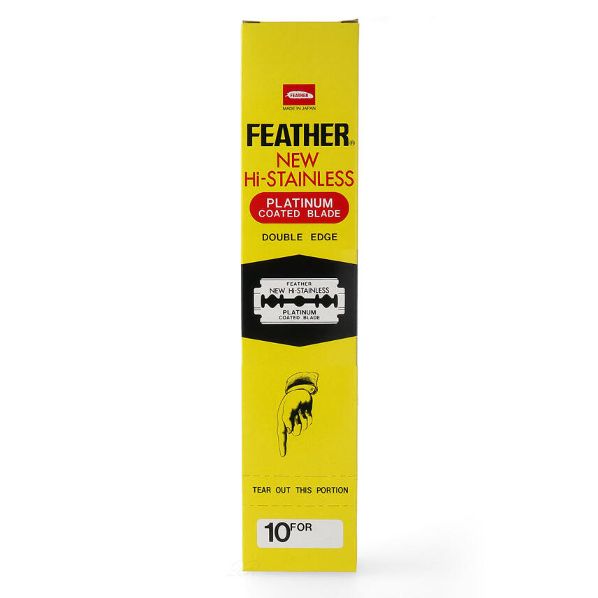 Feather New Hi-Stainless Double Edge Rasierklingen 200 St&uuml;ck