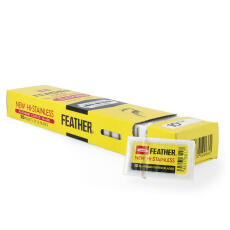 Feather New Hi-Stainless Double Edge Rasierklingen 200 St&uuml;ck