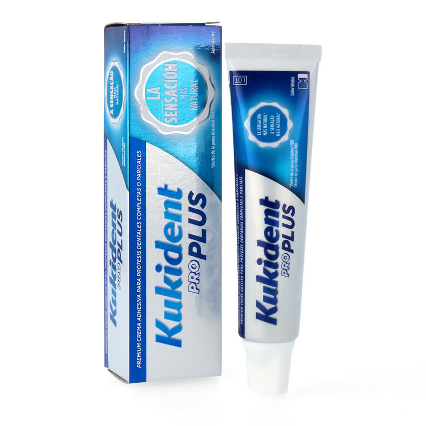 Kukident pro plus Haftcreme f&uuml;r Zahnprotesen 40g - neutraler Geschmack