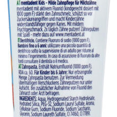 mentadent Kids Zahnpasta Fruchtgeschmack 50 ml