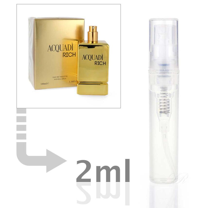 Acquadi Rich Eau de Toilette Herren 2 ml - Probe