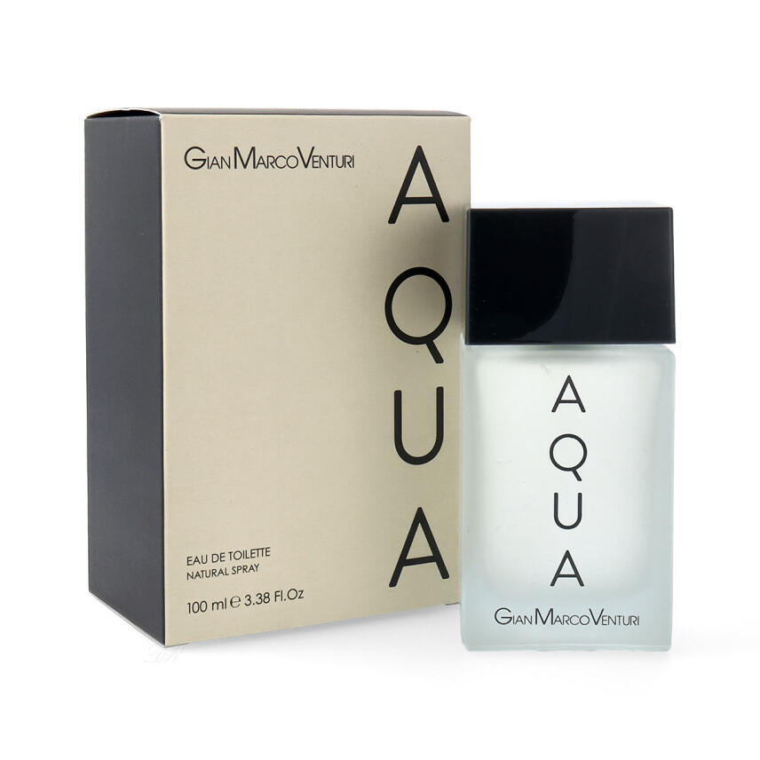 Gian Marco Venturi Aqua Eau de Toilette f&uuml;r Herren 100 ml