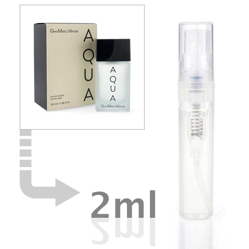 Gian Marco Venturi Aqua Eau de Toilette f&uuml;r Herren 2 ml - Probe