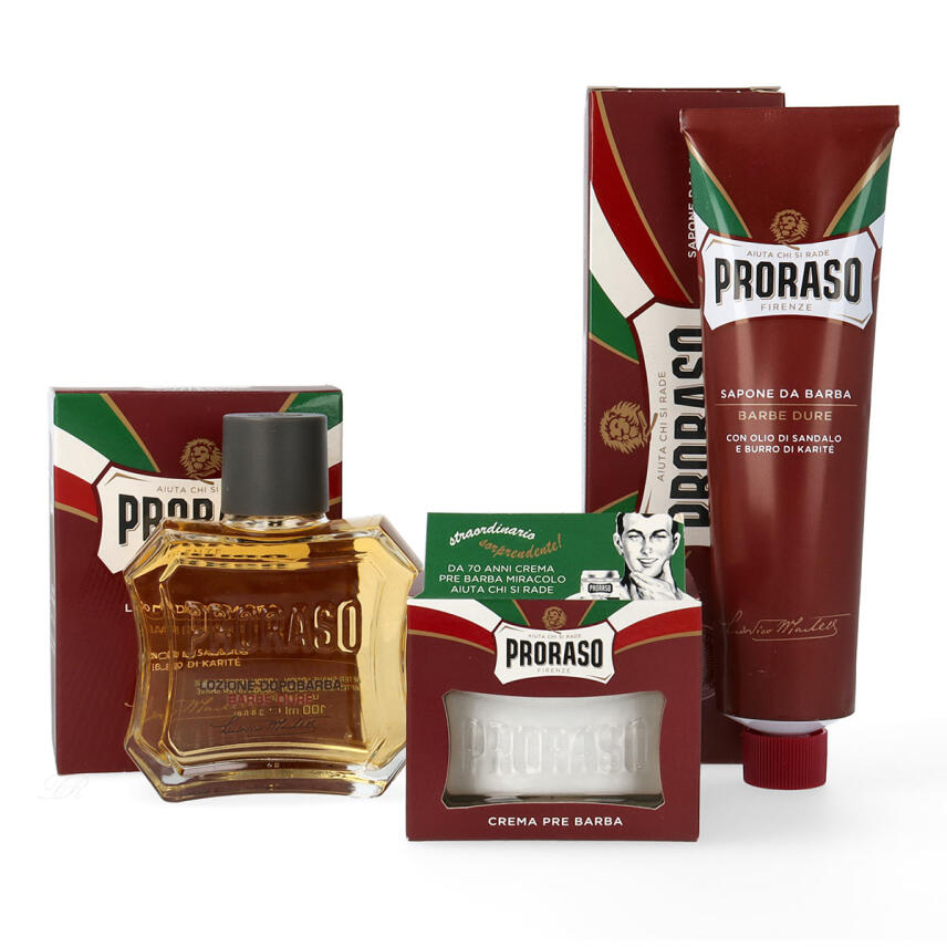 Proraso Vintage Red Box Blech Geschenkbox