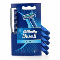 Gillette Blue II Plus - Einwegrasierer 5er-Pack