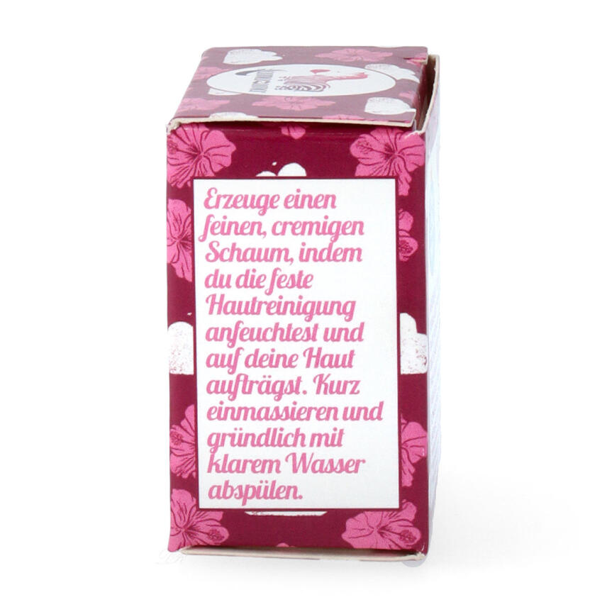 Lamazuna Feste Hautreinigung trockene &amp; empfindliche Haut Hibiskus Duft Vegan 25 g