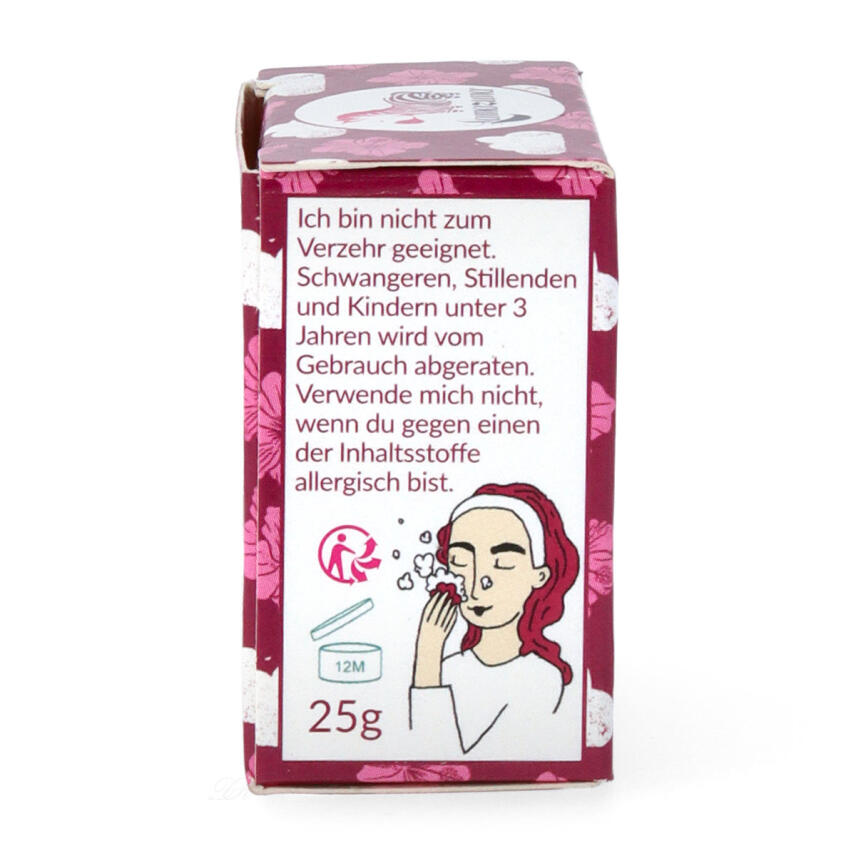 Lamazuna Feste Hautreinigung trockene &amp; empfindliche Haut Hibiskus Duft Vegan 25 g