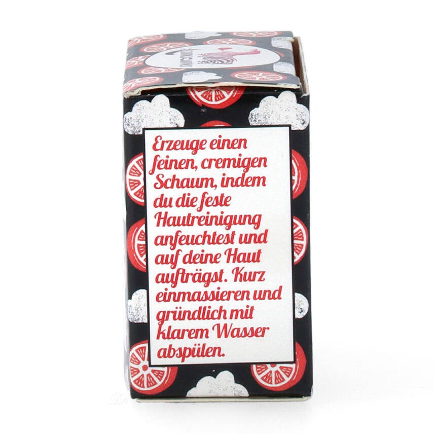 Lamazuna Feste Hautreinigung gemischte &amp; fettige Haut Grapefruit Duft Vegan 25 g