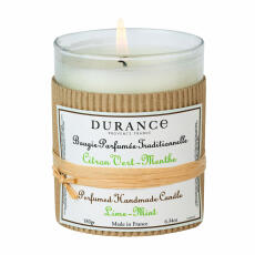Durance Citron Vert Menthe Handmade Scented Candle Lime...