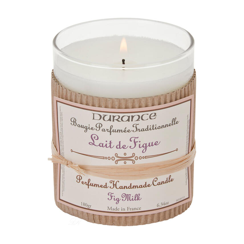 Durance Lait de Figue Handgefertigte Duftkerze Feigenmilch 180 g