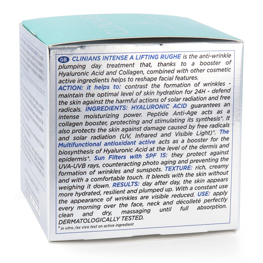 Clinians Intense A Anti-Falten Hyaluron Tagespflege (LSF15) 50 ml