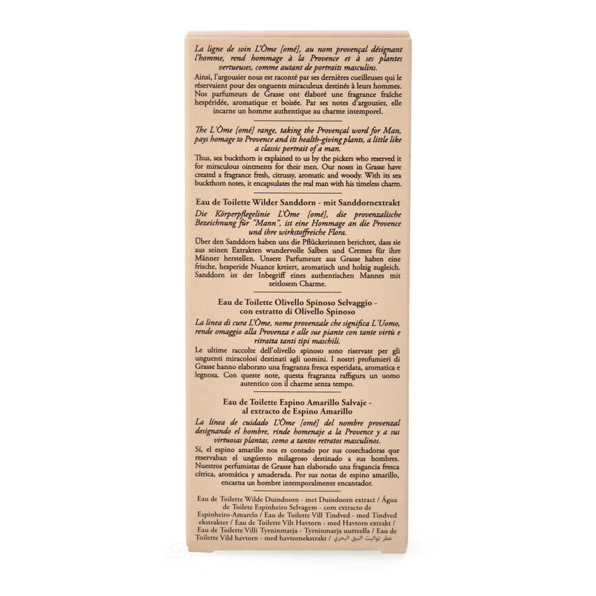 Durance L&ograve;me Argousier Sauvage Eau de Toilette Wilder Sanddorn 100 ml