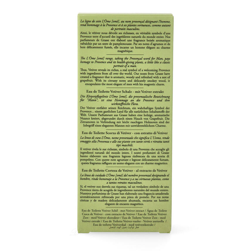 Durance L&ograve;me Zeste de V&eacute;tiver Eau de Toilette Vetiver 100 ml