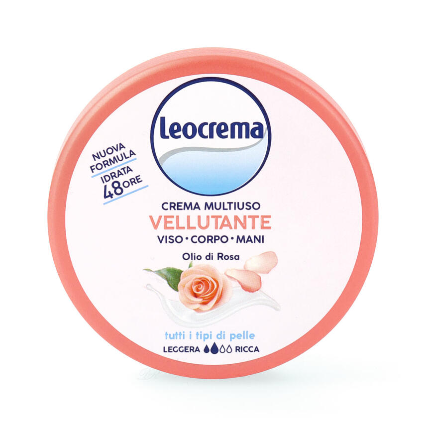 LEOCREMA Crema Multiuso Vellutante mit Rosen&ouml;l 150 ml