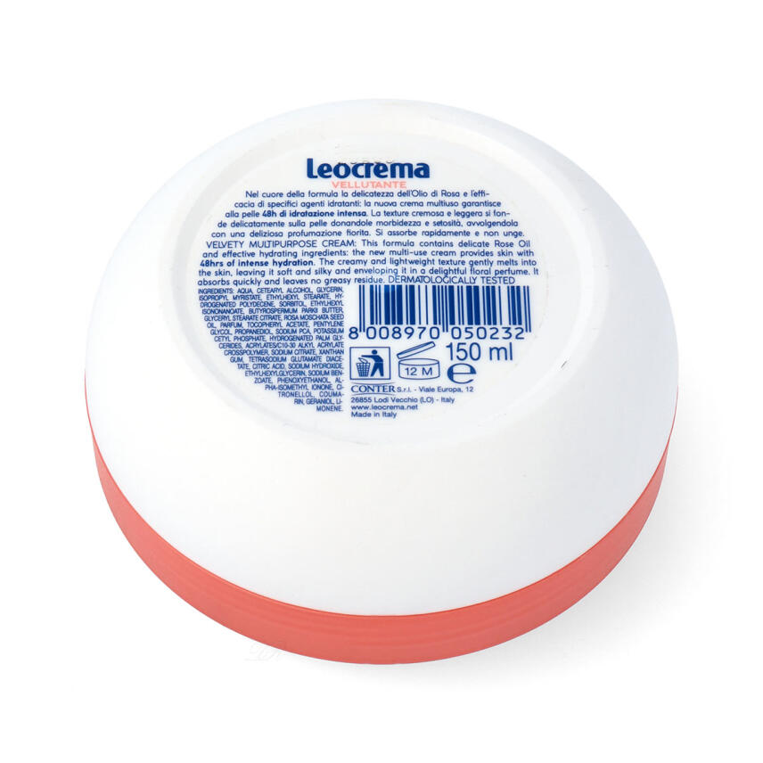 LEOCREMA Crema Multiuso Vellutante mit Rosen&ouml;l 150 ml