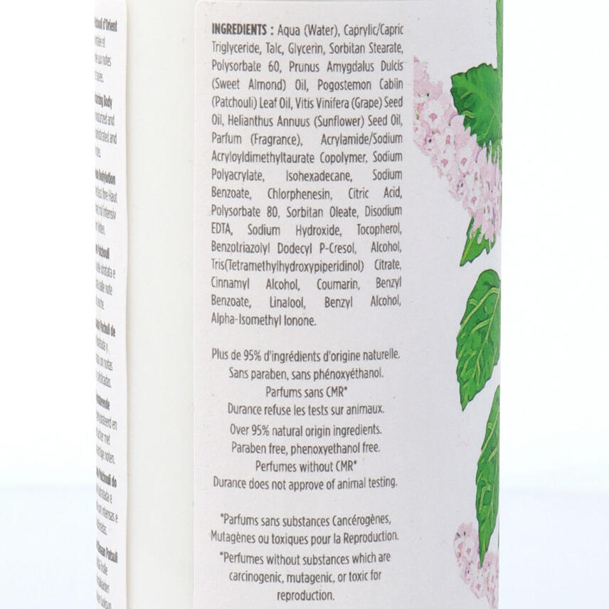 Durance Patchouli dOrient Bodylotion Orientalisches Patchouli 250 ml
