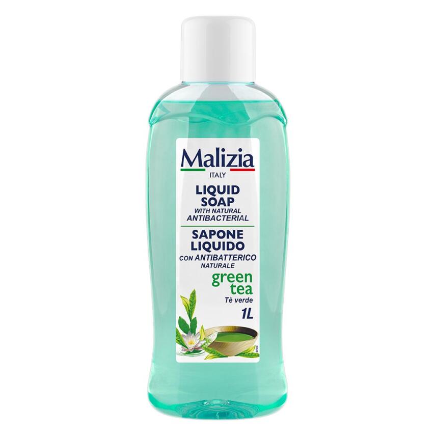 Malizia Fl&uuml;ssigseife Gr&uuml;ner Tee 1 L Nachf&uuml;llpack
