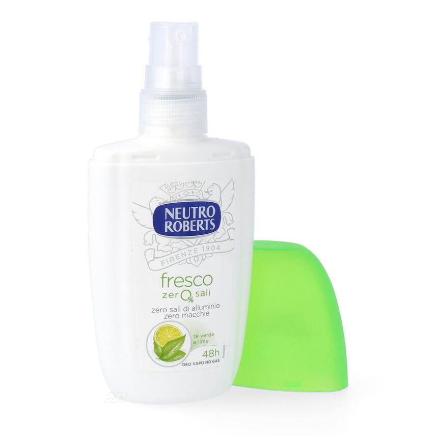 NEUTRO ROBERTS fresco deo gr&uuml;ner Tee &amp; Lime 75 ml - ohne Treibgas