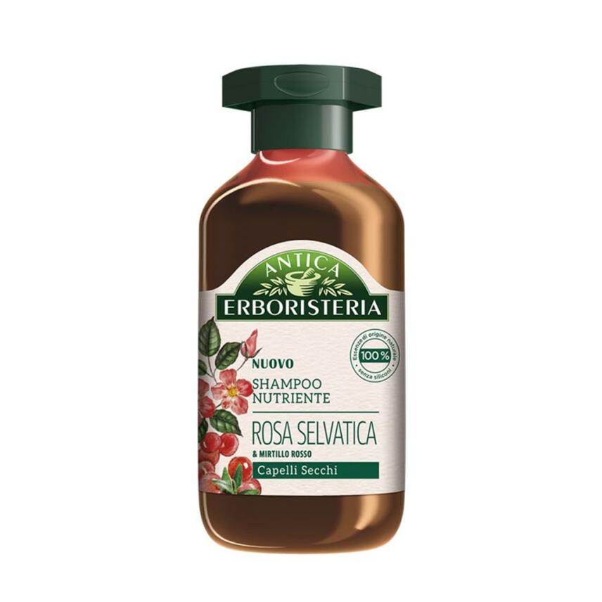 Antica Erboristeria Rosa Selvatica Haarshampoo trockenes Haar 250 ml