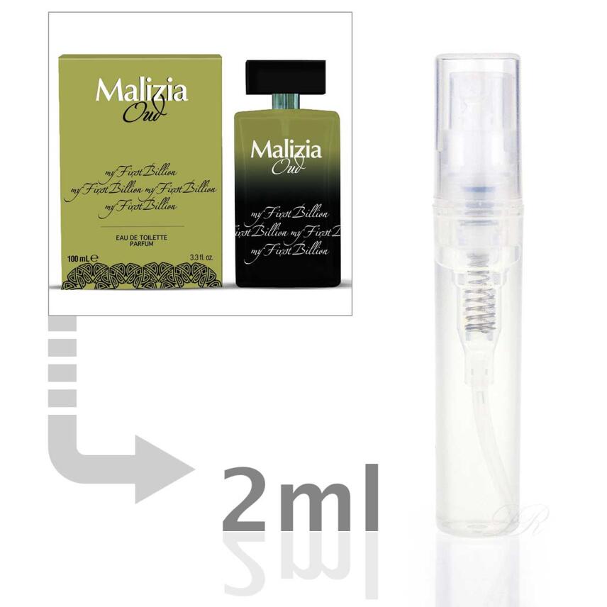 MALIZIA OUD MY FIRST BILLION Parfum Eau de Toilette 2 ml - Probe