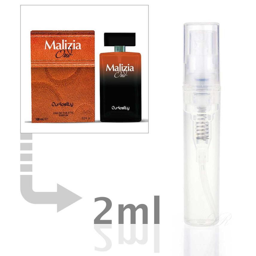 MALIZIA OUD CURIOSITY Parfum pour homme Eau de Toilette 2 ml - Probe