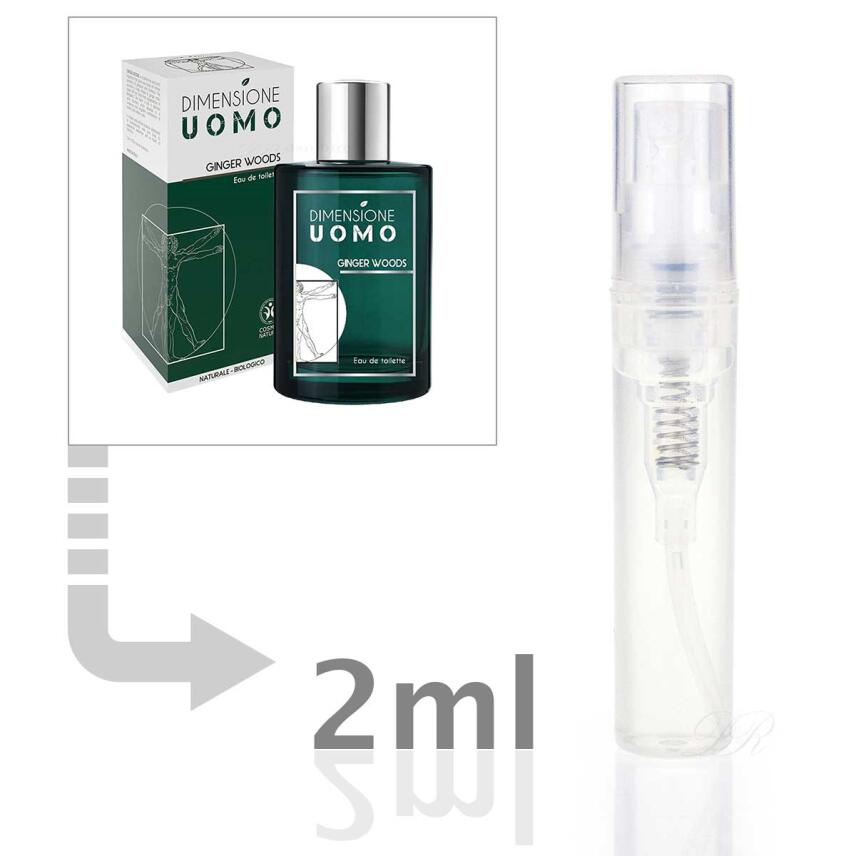 DIMENSIONE UOMO Ginger Woods Eau de Toilette 2 ml - Probe
