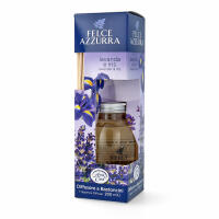 PAGLIERI Felce Azzurra Aria Casa Raumduft Diffusor mit Stäbchen Lavendel & Iris Duftstäbchen 200ml