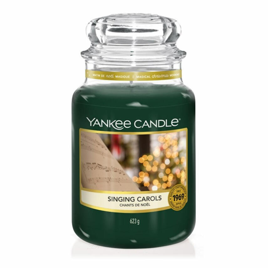 Yankee Candle Singing Carols Duftkerze Gro&szlig;es Glas 623 g