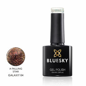 Bluesky Galaxy 04 A Falling Star UV Gel Nagellack 10 ml