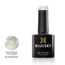 Bluesky Platinum 07 You Could Cut Glass UV Gel Nagellack 10 ml