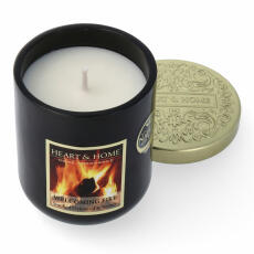 Heart &amp; Home Welcomming Fire Scented Candle Small Jar...