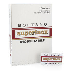 bolzano 100 stk. Rasierklingen superinox inossidabile...