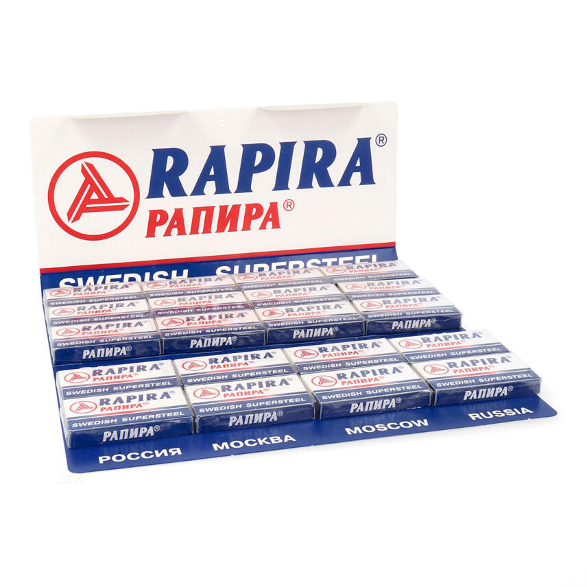 Rapira Swedish Supersteel Double Edge Rasierklingen 100 St&uuml;ck