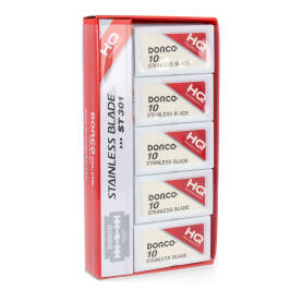Dorco Stainless Blade Double Edge Razor Blades 100 pieces