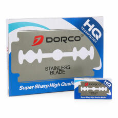 Dorco Stainless Blade Super Sharp Double Edge Rasierklingen 100 St&uuml;ck
