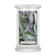 Kringle Candle Eucalyptus Mint Gro&szlig;es Glas...