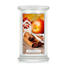 Kringle Candle Spiced Apple Gro&szlig;es Glas Duftkerze...