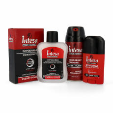 intesa pour Homme After Shave ENERGY POWER 100ml + deostick + deo ylang ylang