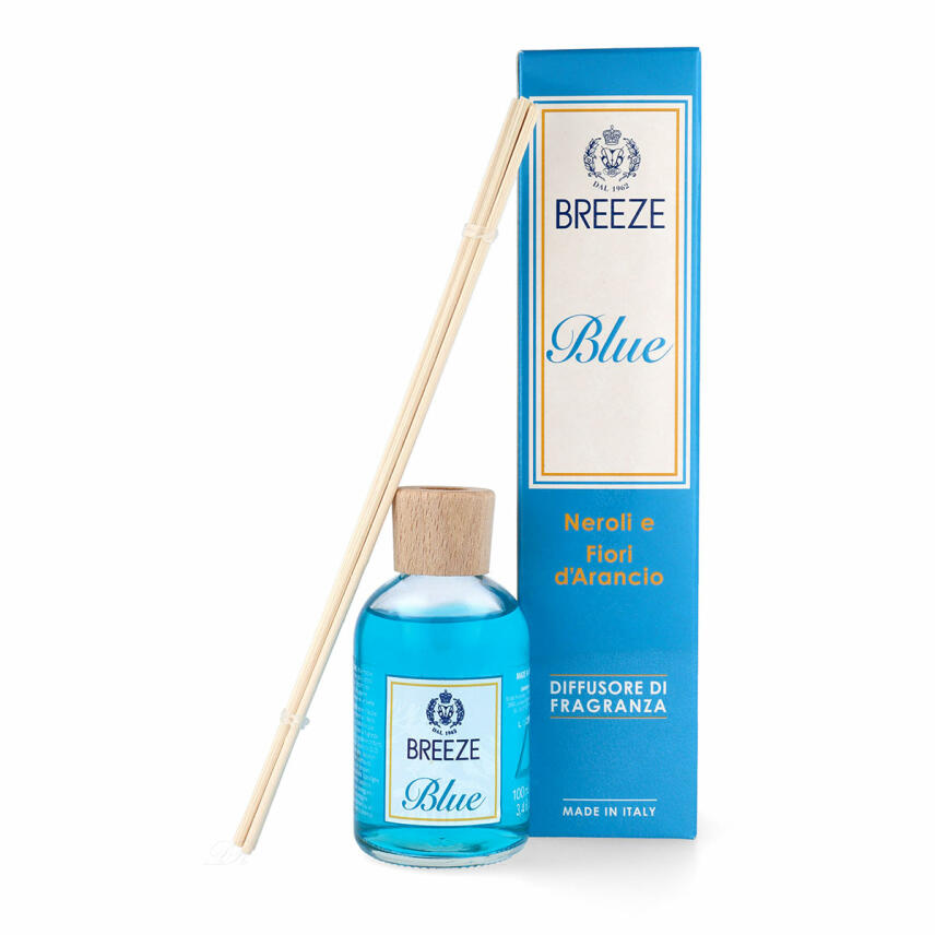 Breeze Geschenkset Deodorant Squeeze Blue 100 ml &amp; Raumdiffusor 100 ml