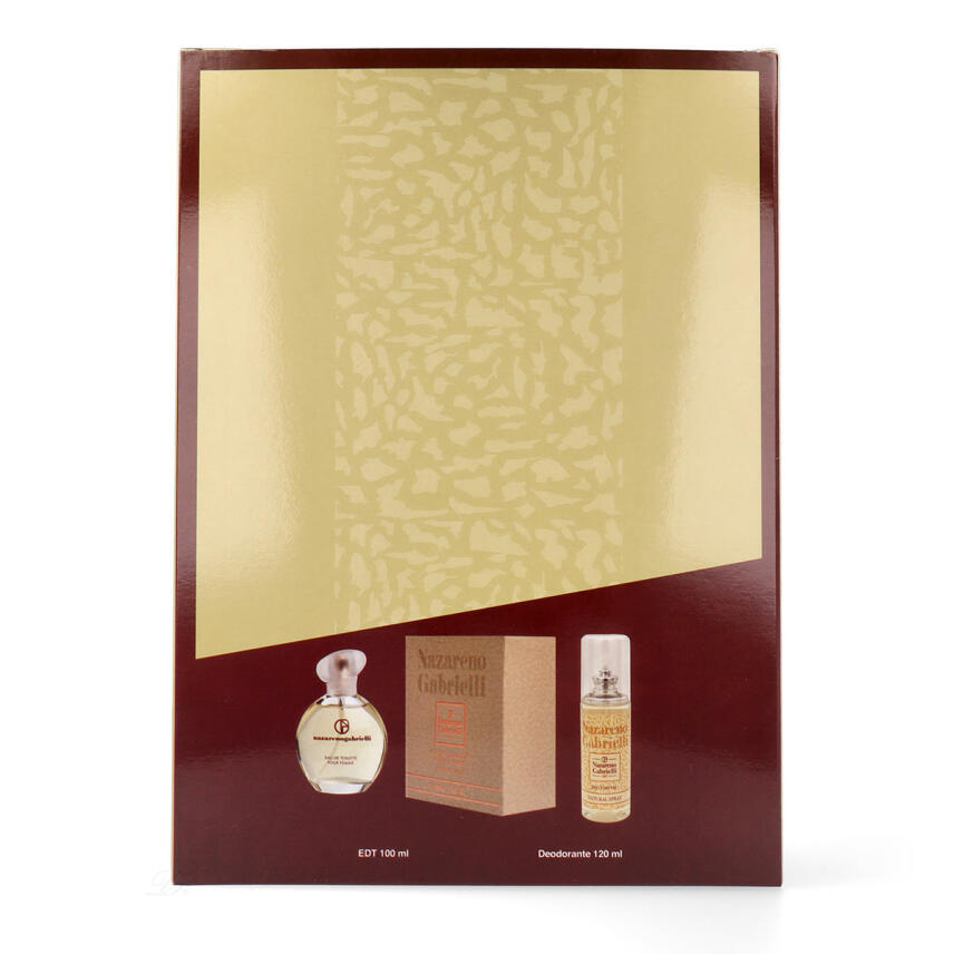 Nazareno Gabrielli Geschenkset f&uuml;r Damen mit Eau de Toilette &amp; Deo Parfum