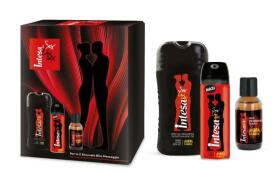 intesa Geschenk Set AMBRA DARABIA Deo + Duschgel + Massageöl