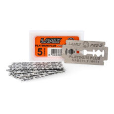 Lamix Platinum Plus Pro Double Edge Rasierklingen 10x5 = 50 St&uuml;ck