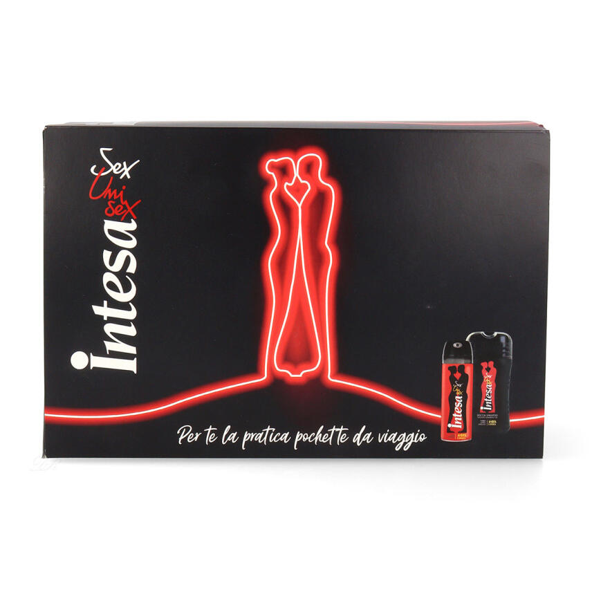 Intesa Geschenkset Ambra DArabia Deo, Duschgel &amp; Travel Bag